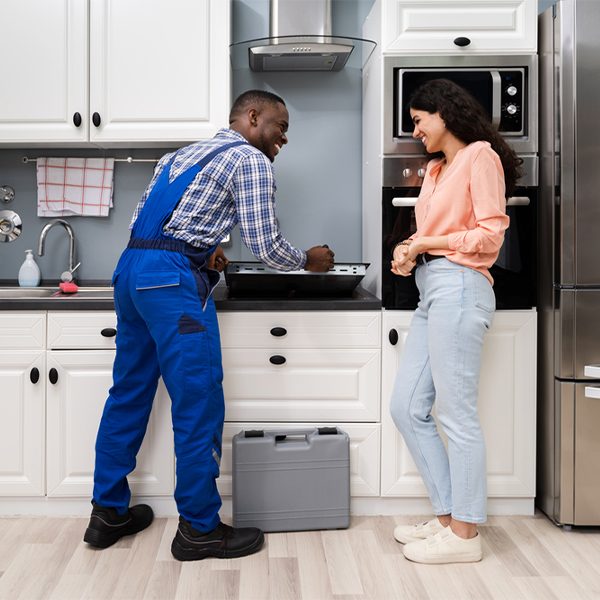 how long does it typically take to complete cooktop repair services in Hay